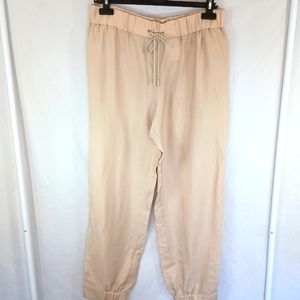 Hugo Boss Todo1 Cream Drawstring Harem Pants